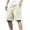 Beige, variant on Havenre Men's Cargo Shorts Lightweight Relaxed Fit Casual Drawstring Elastic Waist Outdoor Hiking Shorts with Multi Pockets Black M