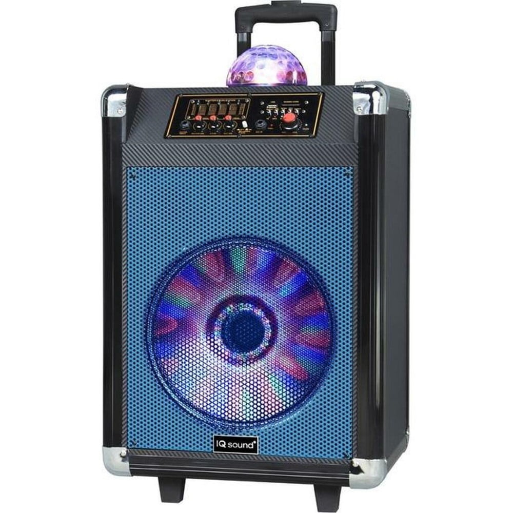 Supersonic IQ Sound IQ3612DJBT Portable Bluetooth DJ Speaker with