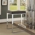 thumbnail image 3 of Home Square 24" Faux Leather Counter Stool in Black - Set of 2, 3 of 4