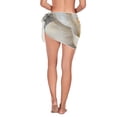 thumbnail image 3 of Ckdifva Pretty White Flowers Beach Cover Up for Women Swimsuit Coverups Bikini Wrap Short Skirt, 3 of 8
