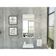 thumbnail image 2 of TUHOME Mariana Mirrored Medicine Cabinet In White - Engineered Wood, 2 of 9