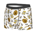 thumbnail image 5 of Goofa Honey Printed Men's Boxer Briefs Underwear, Moisture-Wicking Underwear, Trunk,Soft and Breathable Cotton Underwear-X-Large, 5 of 9