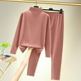 thumbnail image 3 of Scyoekwg Womens 2 Piece Outfits Long Sleeve Tops Long Pants Casual Matching Outfits Fashion Two Piece Set Lounge Set (Hot Pink,XXL), 3 of 3