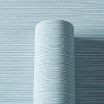 Grasscloth Textured Wallpaper Light Blue Linen Thick 24" X 394" Fabric Contact Paper Grassweave Removable Modern Self Adhesive Wallpaper for Walls Cabinets Bedroom Liners Fireplace