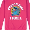 thumbnail image 2 of Lilo & Stitch - This Is How I Roll - Men's Crew Fleece, 2 of 4