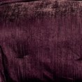 thumbnail image 3 of Juego de cama Benzara Jay Twin, terciopelo morado, 218 x 173 cm, 3 of 5