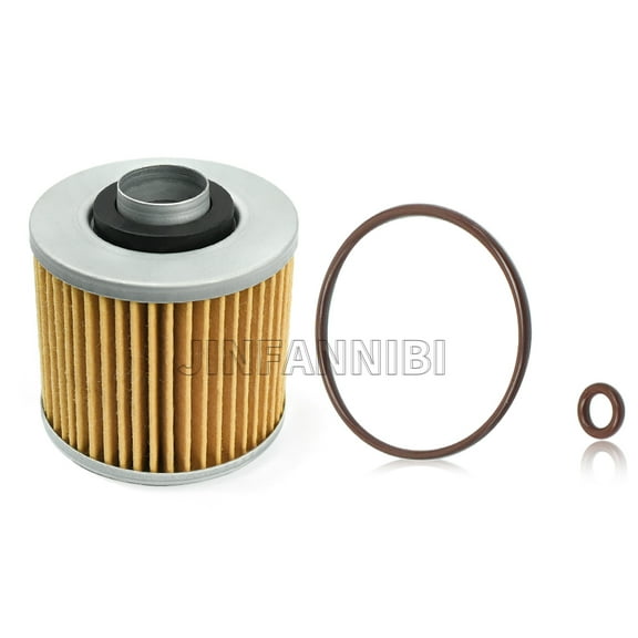 Oil Filter Kit Compatible with Yamaha Raptor 700/700R V Star 650 TT500C XT500C OEM# 4X7-13440-01-00 4X7-13440-90-00