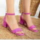 thumbnail image 3 of Iva - Sandalias de ante fucsia fucsia 22 CM, 3 of 4