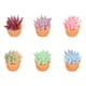 thumbnail image 5 of mini suculentas artificiales en maceta para decorar el hogar., 5 of 5
