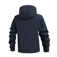 thumbnail image 5 of MHFRRA Winter Coat Winter Softshell Jacket Outdoor Windproof Coat Warm Thermal Insulated Water Casual Hiking Cycling Sports, 5 of 8