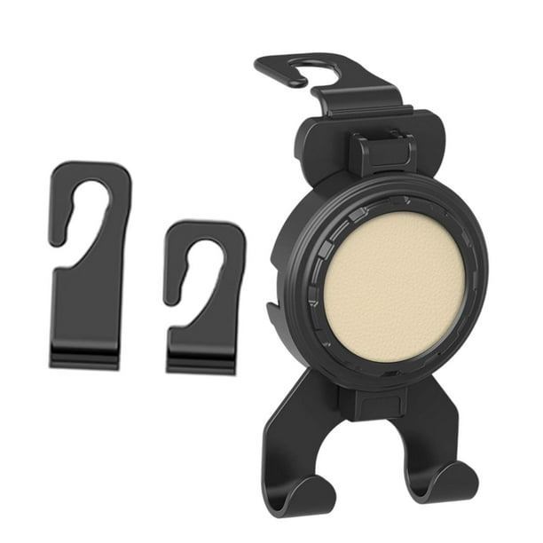 Portavasos para coche Gancho para reposacabezas de coche Accesorios interiores Organizador universal Bebidas Beige
