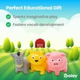thumbnail image 3 of Cubo Para Juguetes De Baño Boley Farm Animals: Incluye 12 Divertidos Y Coloridos Juguetes Para La Bañera Y La Piscina Para Niños Y Niños Pequeños De 2 Años En Adelante., 3 of 5