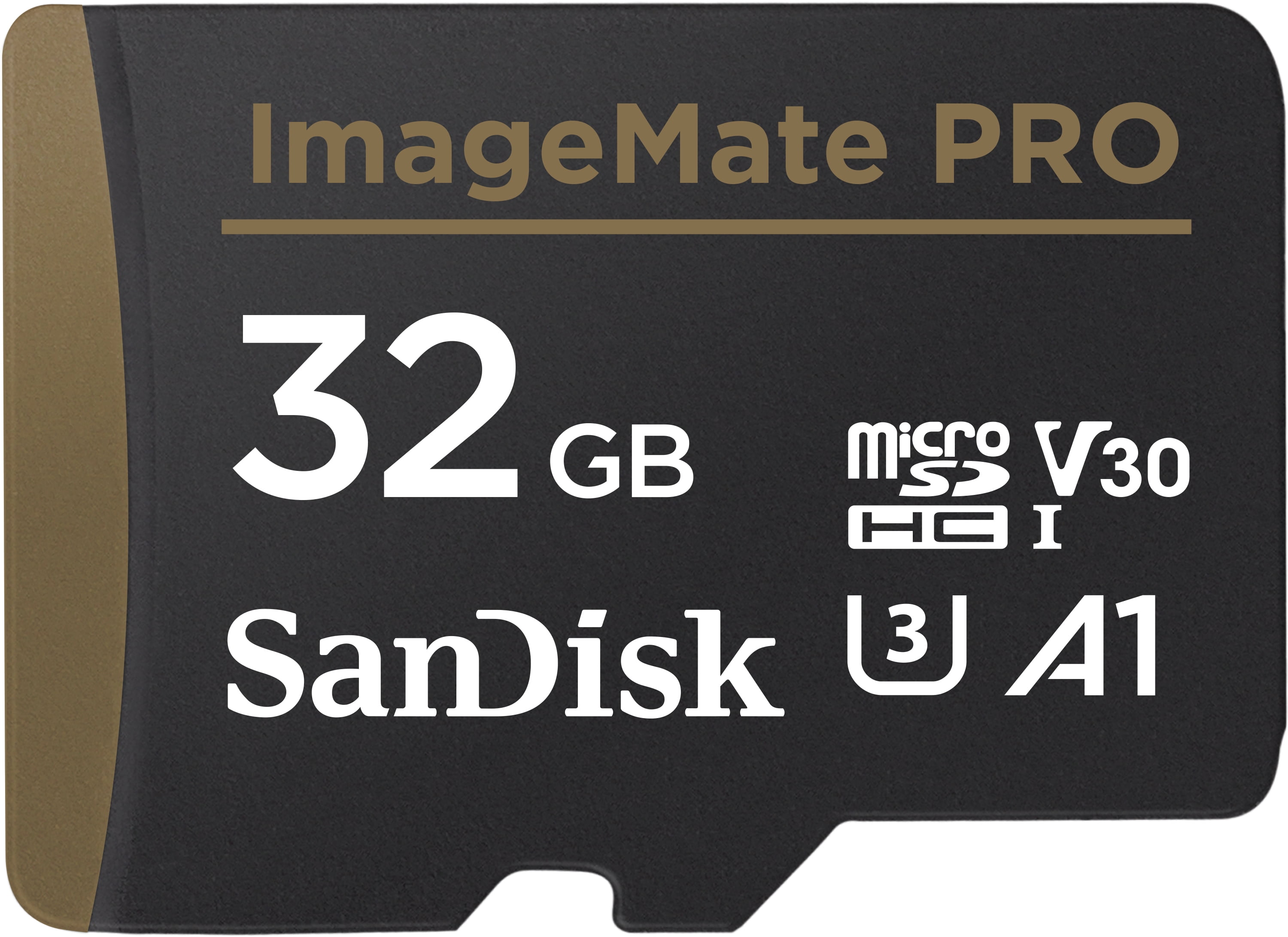 Sandisk 32gb Imagemate Pro Microsdhc Uhs 1 Memory Card With Adapter 170mb S C10 U3 V30 4k Uhd Micro Sd Card Sdsqxbo 032g Awcka Walmart Com Walmart Com