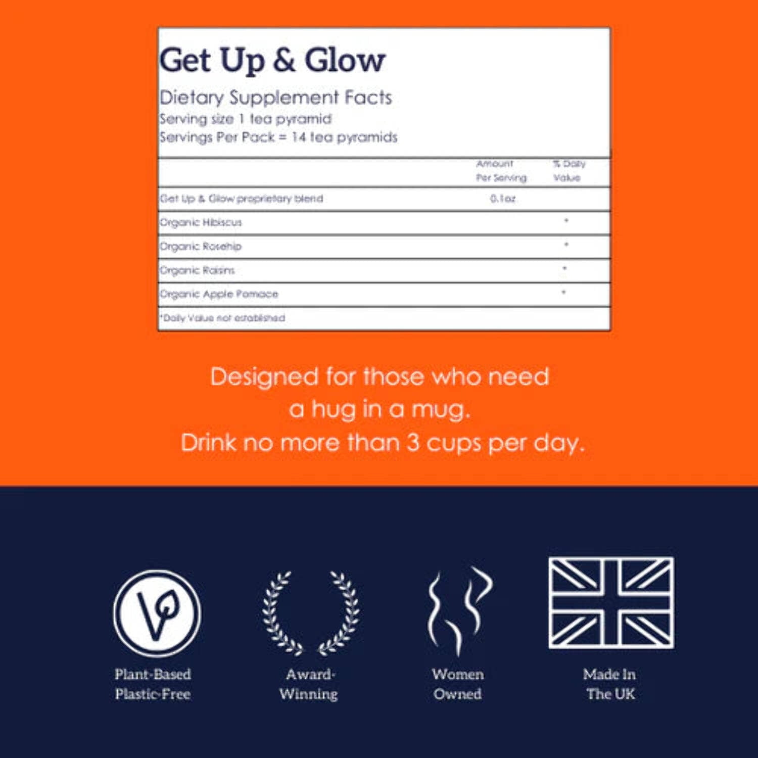 Organic Get Up  Glow by HotTea Mama