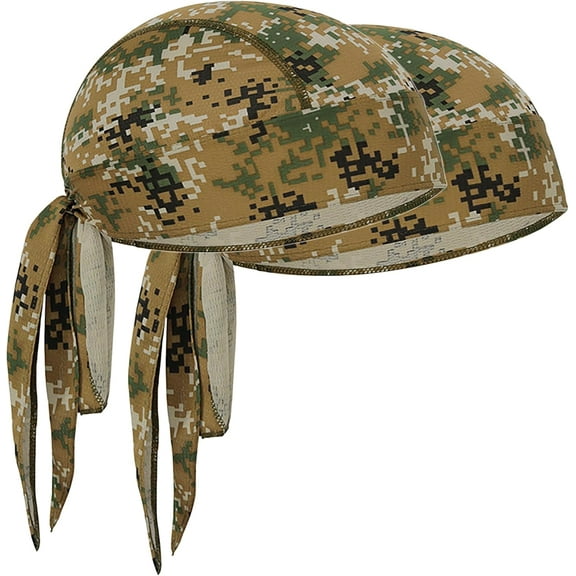 YooGuoGuo Skull Cap Do Rags Head Wraps, Sweat-Wicking Helmet Liner for Cycling, Breathable Durag for Outdoor Sports