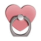 thumbnail image 5 of Methold Soporte de anillo de teléfono de corazón Soporte de anillo Rotación de 360 grados Agarre de teléfono reutilizable Soporte de agarre Oro rosa 2Conjunto, 5 of 6