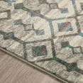 thumbnail image 2 of Dalyn Brisbane Area Rug BR8 Br8 Silver Silver Petals Faded 8' x 8' Round, 2 of 5