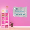 thumbnail image 3 of It's Learning To Dance in the Rain Life Is Not About Waiting Inspiring Quote Design Wall Art Sticker Designs Vinyl Stickers For Home House Walls Rooms Windows Bedroom Decoration Size (20x20 inch), 3 of 3