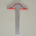 thumbnail image 1 of ángulo de borde ajustable de 0 a 70 °, calibrador de medición de acero inoxidable para dibujo de estudiantes y muebles de construcción de carpinteros (20 pulgadas) XianweiShao 8390615130219, 1 of 5