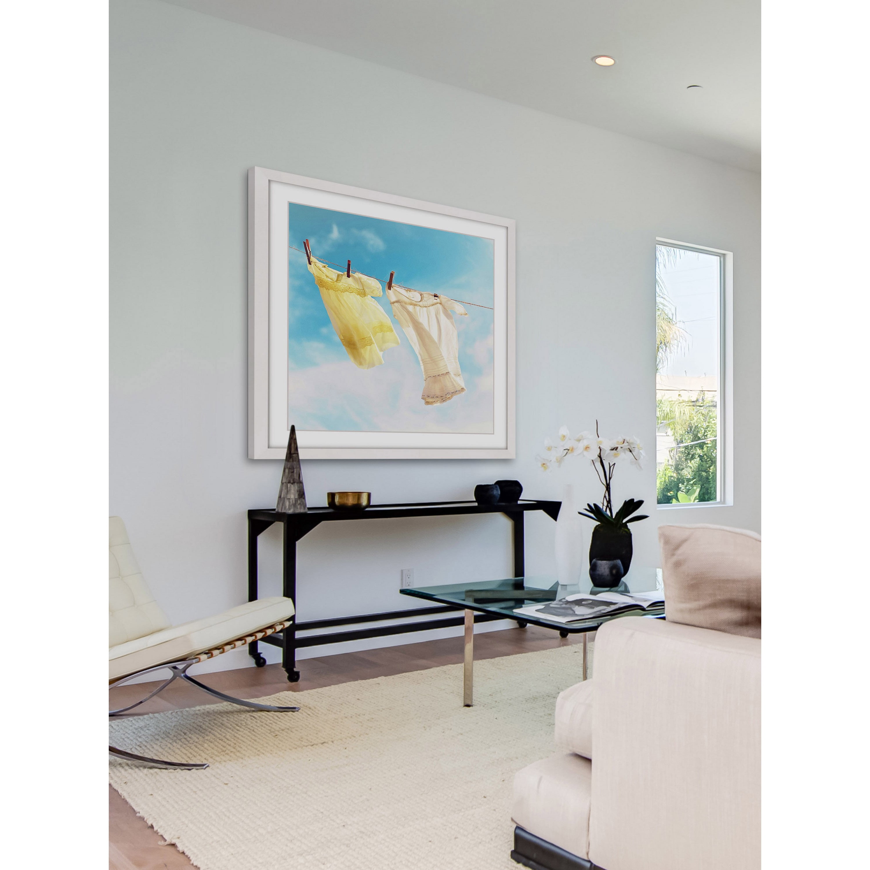 Marmont Hill "Summer Breeze" by Sylvia Cook Framed Painting Print