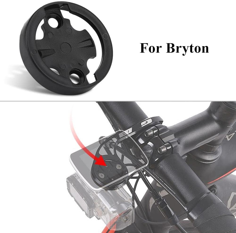 Keenso Bike Computer Mount 1 Pc Plastic Bicycle Computer Mount Adapter Light Durable for Garmin Bryton Cateye