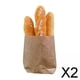 thumbnail image 1 of Paquete de 2-4 Baoblaze Pan en miniatura para casa de muñecas 1:12, 1 of 8