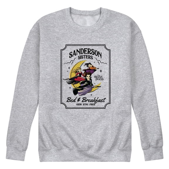 Hocus Pocus - Sanderson Bed Breakfast Sign Graphic Fleece Sweatshirt