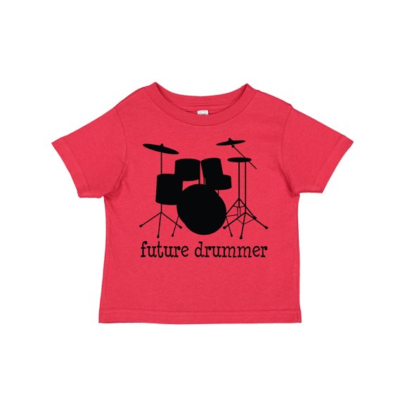 Inktastic Future Drummer Boys or Girls Toddler T-Shirt