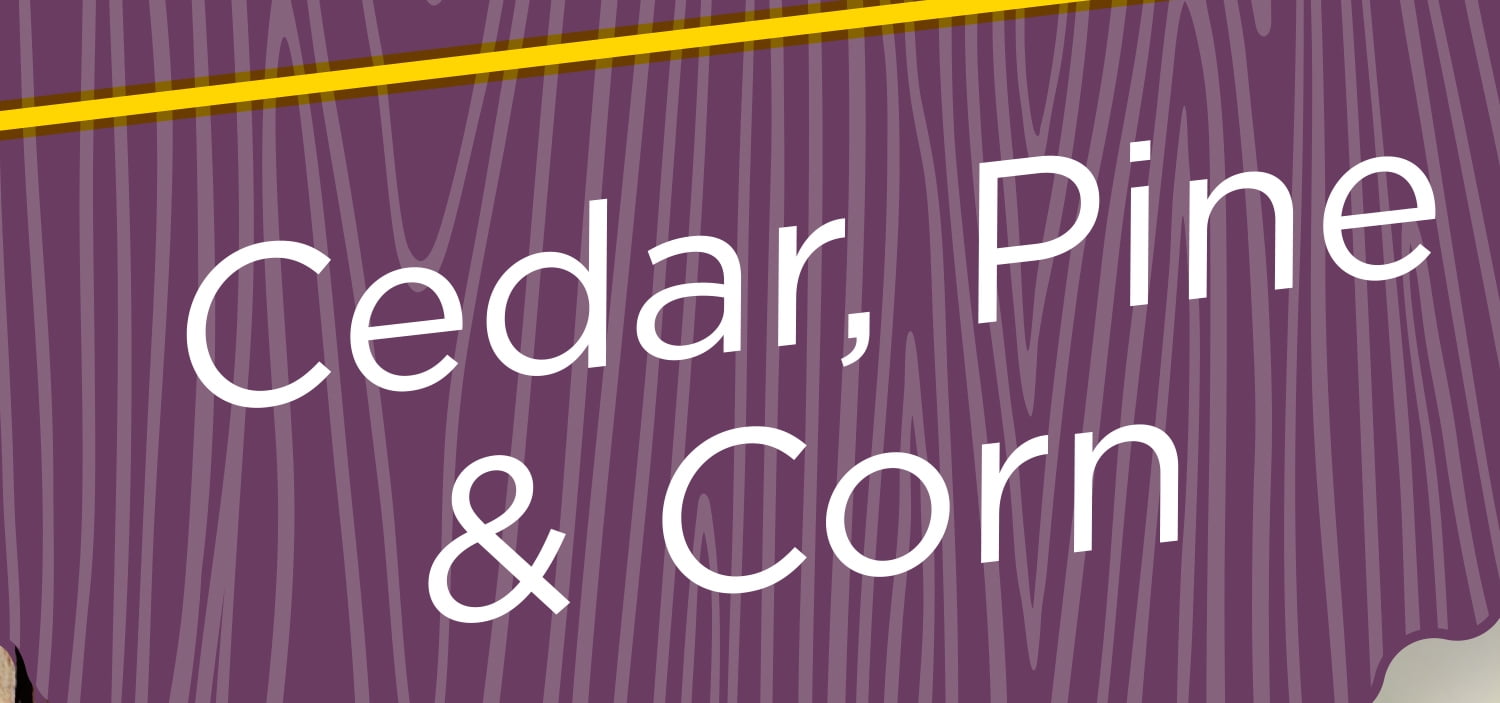 Cedar pine and corn cat cheap litter