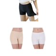 thumbnail image 4 of Minnieouse Ropa interior sin costuras de seda helada para mujer, pantalones elásticos de seguridad, pantalones cortos antiexposición Ropa interior negro Minnieouse FS7795-01, 4 of 6