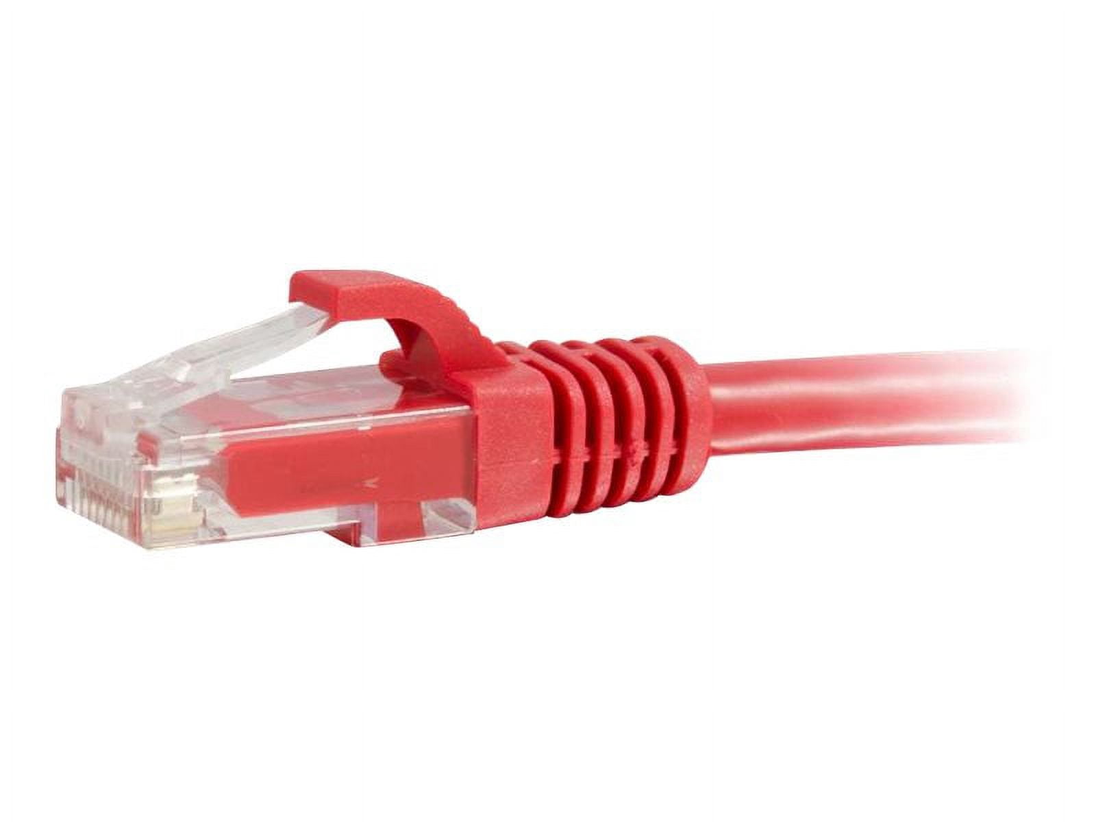 C2G 20ft Cat6 Snagless Unshielded (UTP) Ethernet Network Patch Cable - Red - patch cable - 20 ft - red