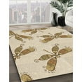 thumbnail image 2 of Ahgly Company Indoor Rectangle Patterned Vanilla Gold Area Rugs, 8' x 10', 2 of 6