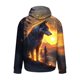 thumbnail image 4 of Ceisia Men Color Block Long Sleeve Zipper Casual Daily Outdoor Versatile Gift Fashion Athletic Top, 4 of 5