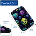 thumbnail image 4 of Alien Soft Comfortable Furry Printed Car Armrest Cover 12.5x8.2 Inch - Armrest Accessories Car Armrest Mat, 4 of 6