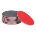 thumbnail image 1 of Uxcell 10pcs 320 Grit Sanding Sponge 6 Inch Hook and Loop Sanding Disc Wet/Dry, 1 of 5