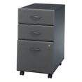 thumbnail image 1 of Scranton & Co 3 Drawer Mobile Pedestal in Slate, 1 of 4