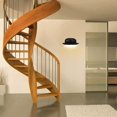 thumbnail image 5 of Flush Mount LED Ceiling Light Modern, Hemispherical Sconces for Bedroom, Black Wall Lamp with Wide Voltage, 12W Dimmable Light Source for Bathroom (9.8*4*3.9 Inches), 5 of 5