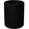 thumbnail image 3 of Acento 1.3 Gal., Round Resin Open Top Waste Bin in Soft Touch Black, 3 of 3