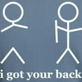 thumbnail image 3 of CafePress - I Got Your Back T Shirt - Mens Comfort Colors Shirt, 3 of 5