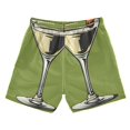 thumbnail image 7 of FORMRS Boys Swim Trunks Quick Dry Mesh Liner Boardshorts Sizes XS-XL, Light Black Martini, 7 of 7
