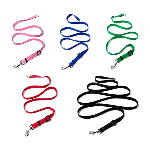 Laisse pour Chien, Chiens en Vrac, avec Boucle en Métal, Boucle Réglable, et Boucle Fixe pour la Randonnée, le Camping, la Formation, la Chasse, la Plage