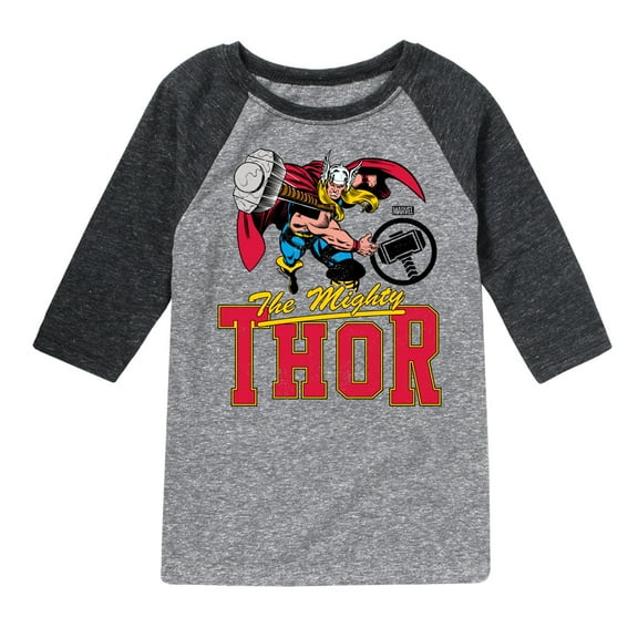 Marvel Thor - Collegiate - Toddler and Youth Raglan