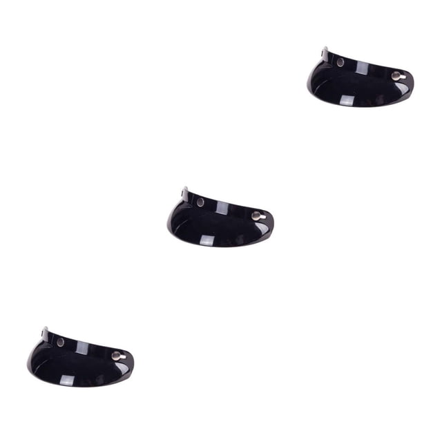Toystoory Viseras universales para casco de motocicleta con 3 viseras a presión, protector solar de profesional de alta resistencia, protectores Type1 NO1