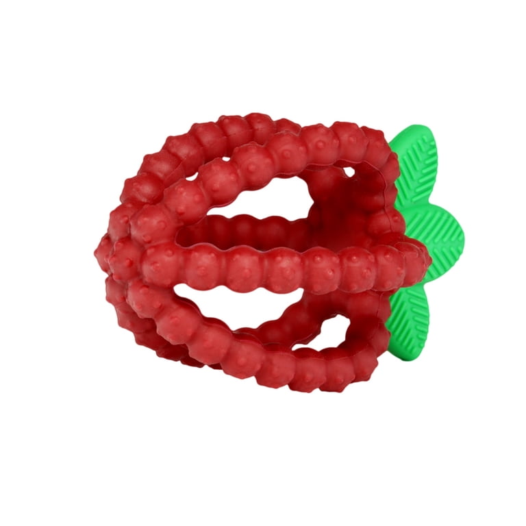 RaZbaby RaZberry Bites Silicone Teether, 6m+ photo 4