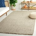 thumbnail image 2 of SAFAVIEH Natural Fiber Easton Solid Area Rug, Natural/Grey, 5' x 8', 2 of 7