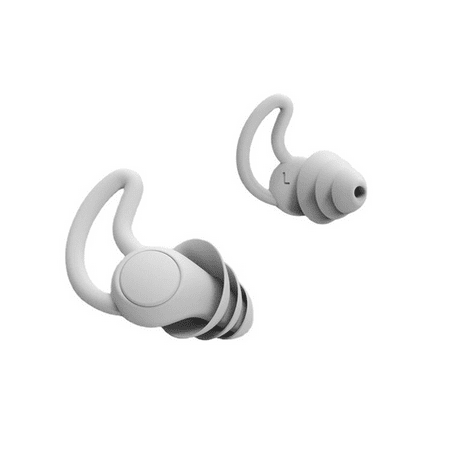 

Silicone Sleeping Ear Plugs Sound Insulation Ear Protection Earplugs Anti-Noise Plugs for Travel Silicone Soft Noise Reduction white