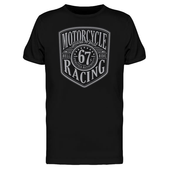 Motorcycle Racing 67 T-Shirt Men -Image by Shutterstock, Male 3X-Large