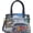 Apres Ski, variant on Anna by Anuschka Hand Painted Women’s Genuine Leather Small Satchel - Butterfly Paradise