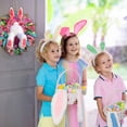 thumbnail image 4 of Multi-color Cute Cartoon Cloth Garland with Rabbit Pendant Door Decor for Easter, 4 of 7