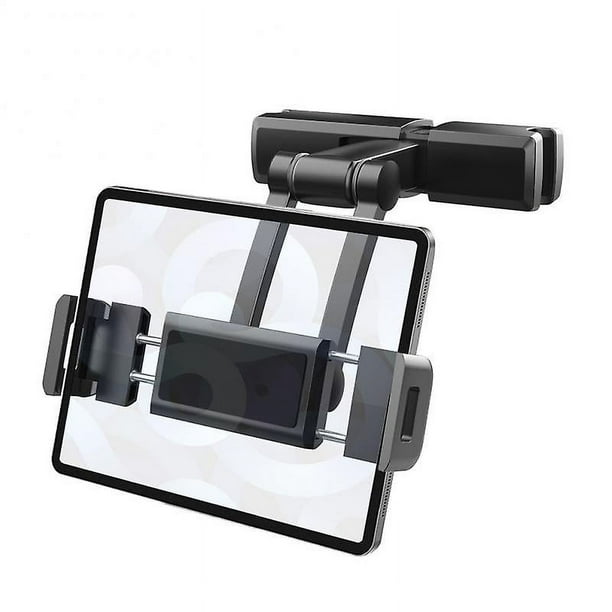 360 Rotation Car Rear Pillow Phone Holder Aluminum Alloy Foldable Universal Seat